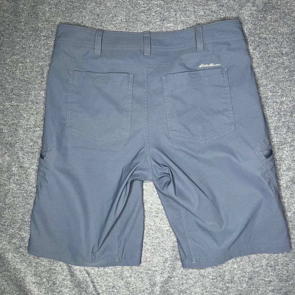 Eddie Bauer First Ascent Guide Pro Shorts Mens 36 Blue Grey Hiking Lot of 2